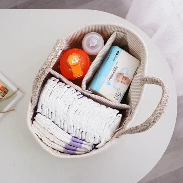 Panier Rangement Bébé Osier