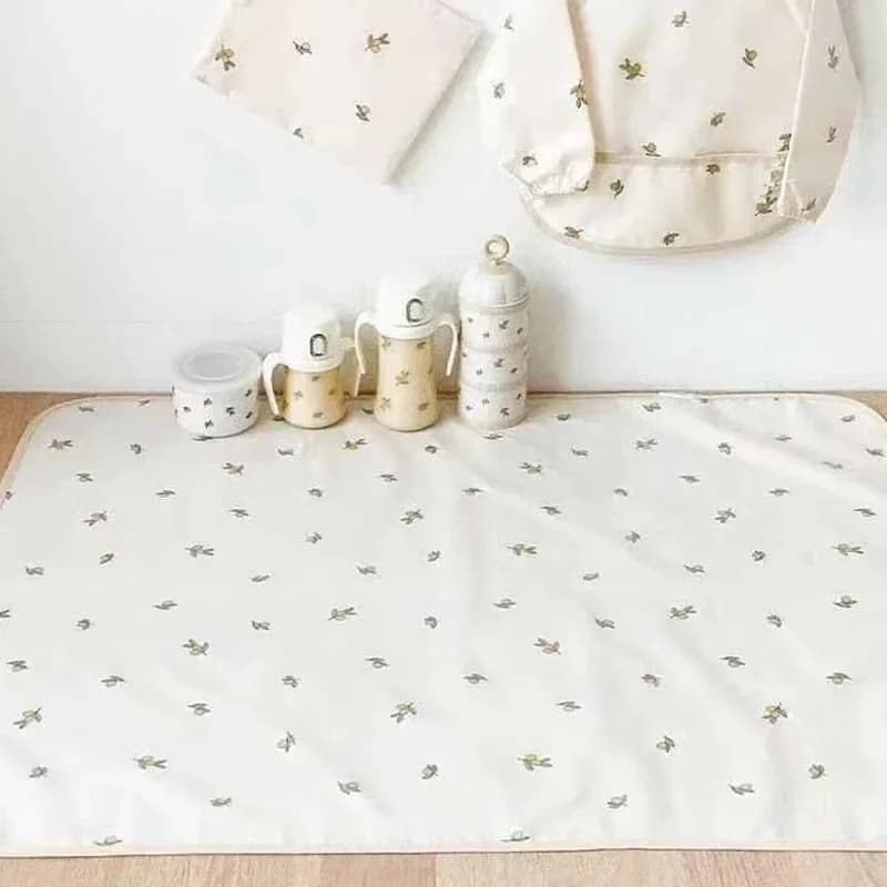 Tapis à Langer Lavable et Réutilisable