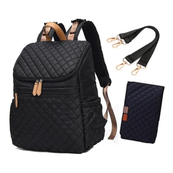 Sac à Dos Noir à Langer Imperméable