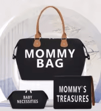 Sac à Langer Bébé - Le Black Lady